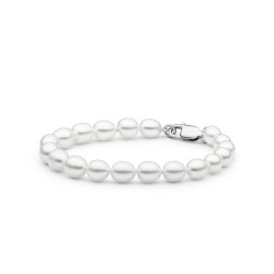 Bratara perle naturale albe si argint DiAmanti FCW375-B-G (Argint 925‰ 1,35 g.)